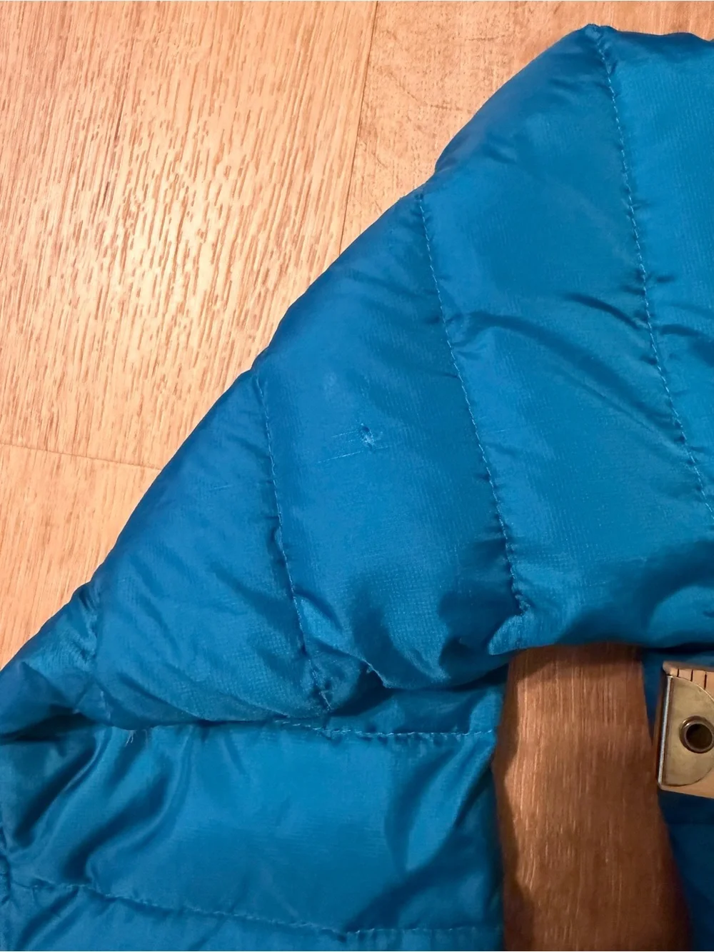 Patagonia Kids Teal Quilted Insulated Puffer Jacket